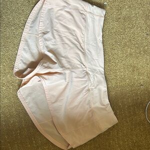 Light orange/peach colored lululemon shorts! Size 8. Barely worn!